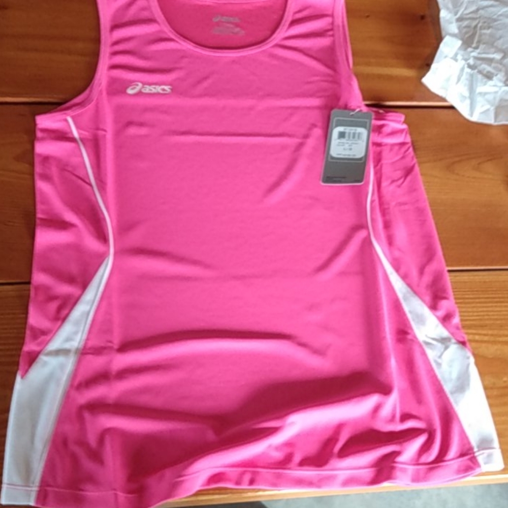 ASICS WOMENS BASELINE JERSEY BNWT SIZE LARGE